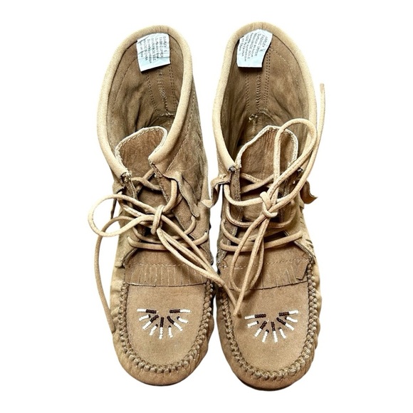 Zigi soho Boots/Moccasins, Tan/Brown, Like New Condition - Picture 7 of 8